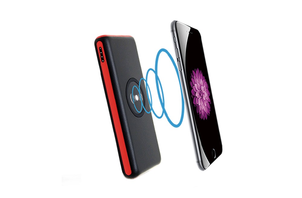 10000mah多USB口無線充移動電源有PD快充款